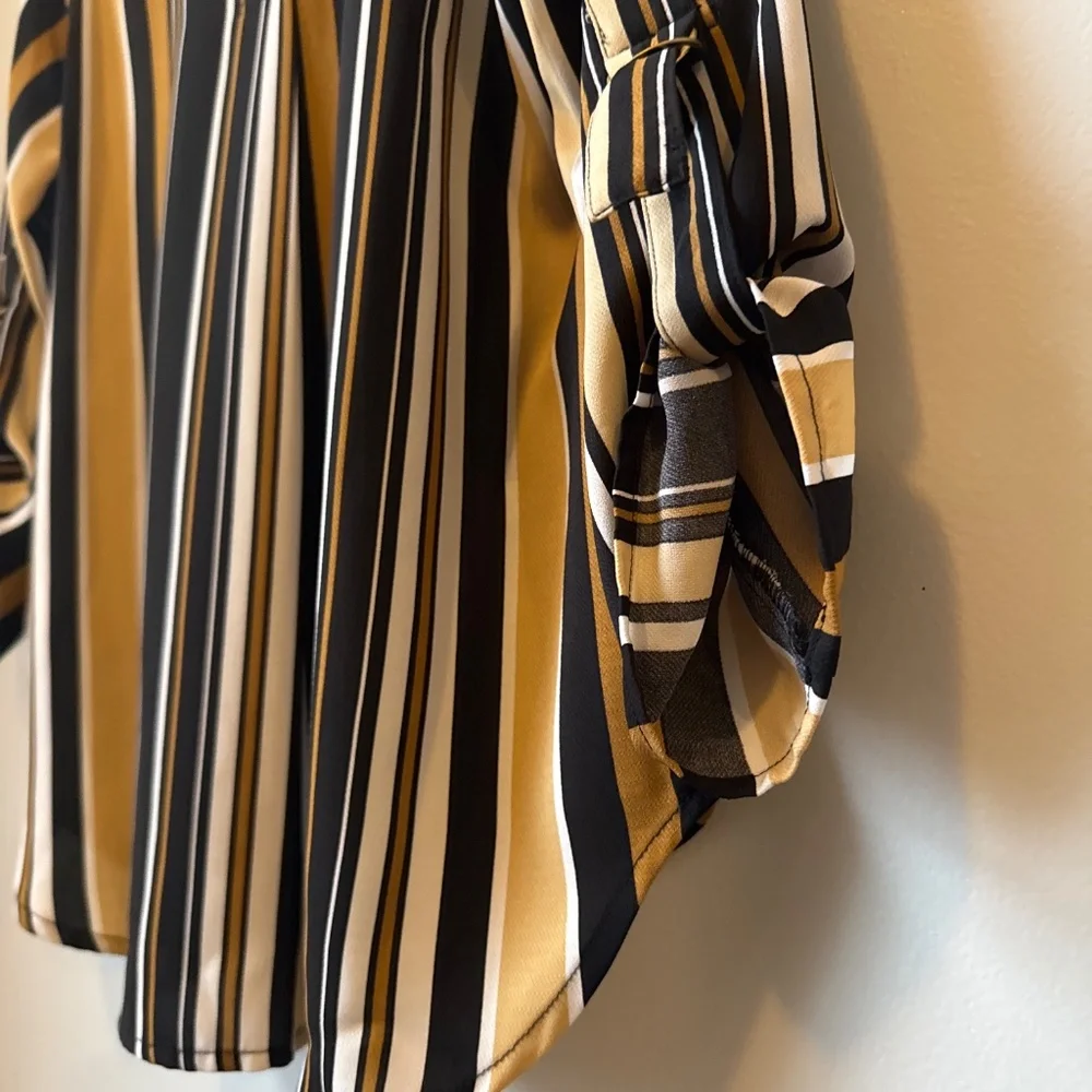 Ruby Rd pull over striped blouse - Picture 4 of 6